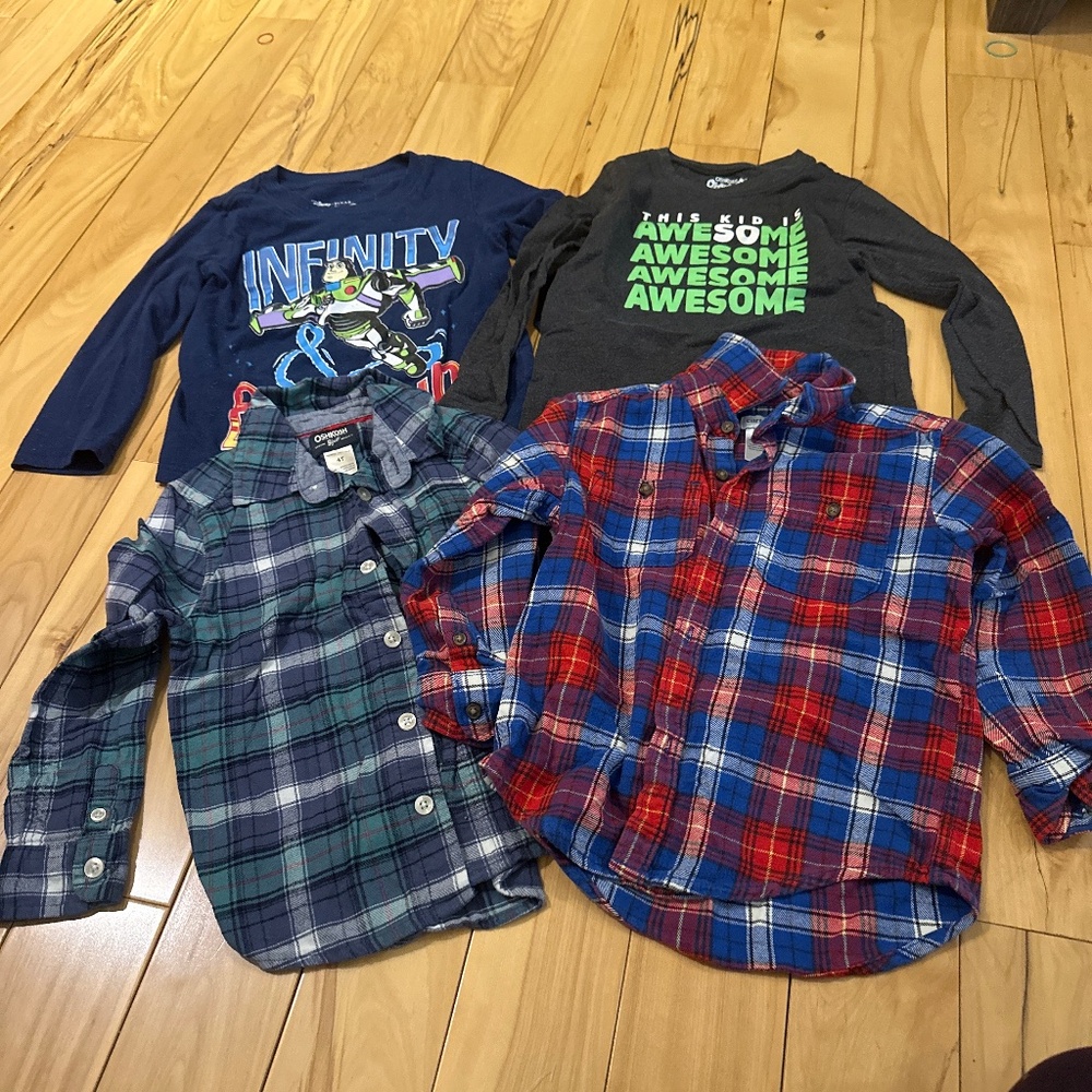 4t long sleeves